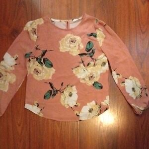 SHEIN Terracotta Textured Top